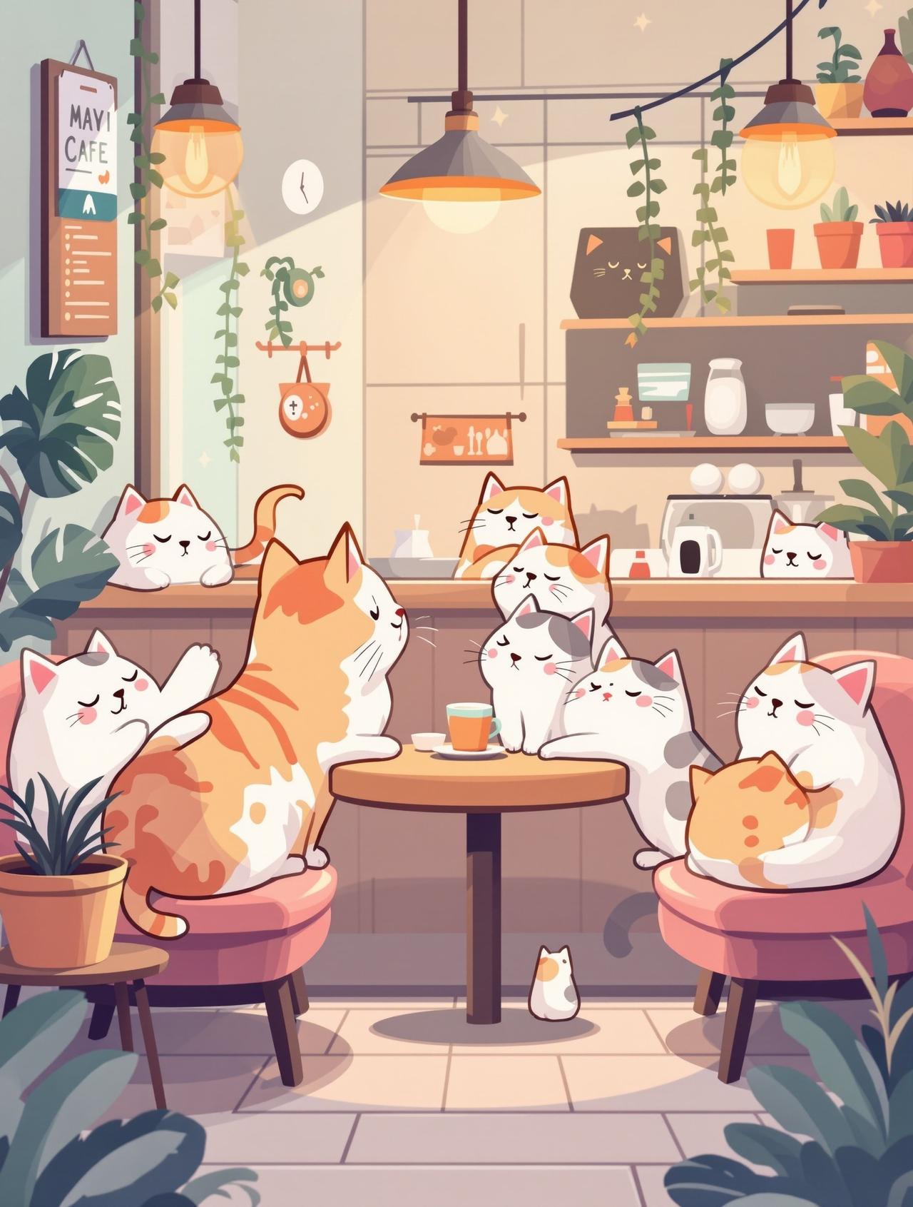 漫剧合集 - 猫咪咖啡馆